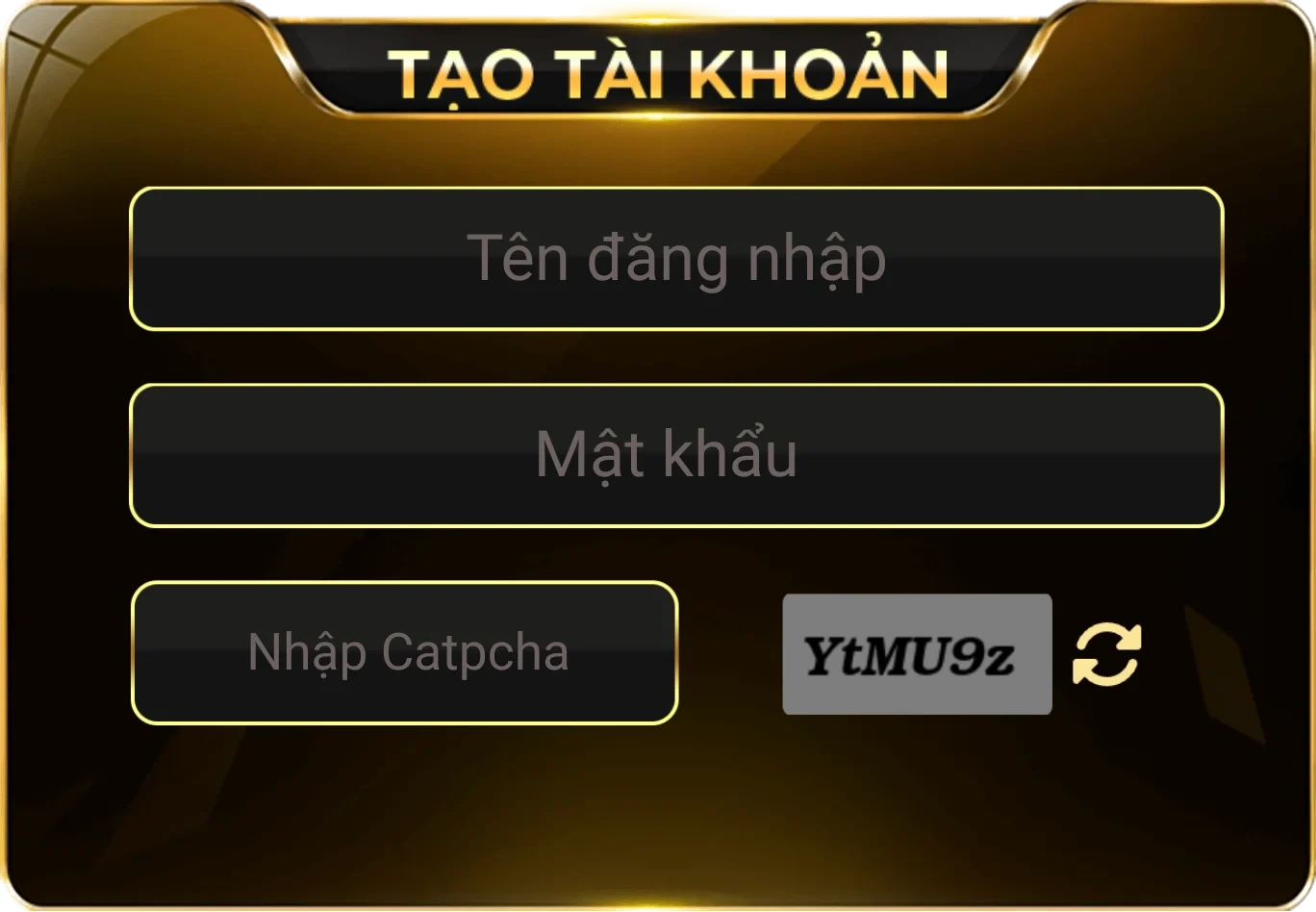 tạo tài khoản