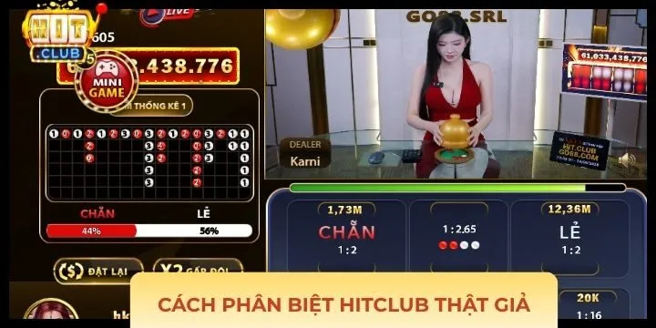 Phân biệt Hitclub thật giả giúp giảm thiểu rủi ro không đáng có