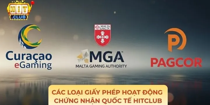 Giấy phép hoạt động chứng nhận quốc tế Hitclub được đánh giá cao