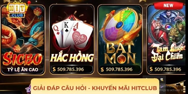 Một vài thắc mắc thường gặp về khuyến mãi Hitclub