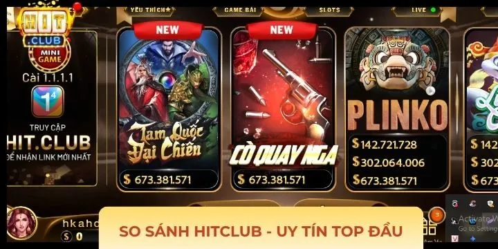 Đánh giá vị thế trước khi so sánh Hitclub