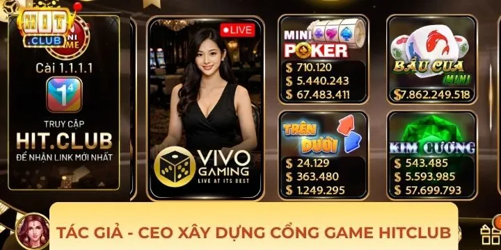Hành trình trình gây dựng thương hiệu Hitclub của tác giả