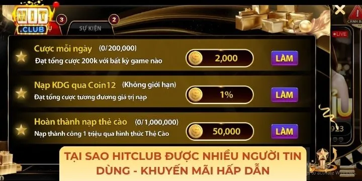 Tại sao Hitclub được nhiều người tin dùng và các khuyến mãi mới nhất