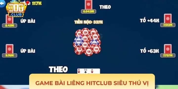 Đánh bài Liêng Hitclub hấp dẫn bao game thủ mê đắm