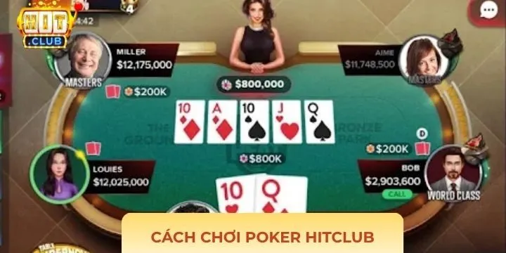 Cập nhật luật chơi cụ thể trong Poker Hitclub