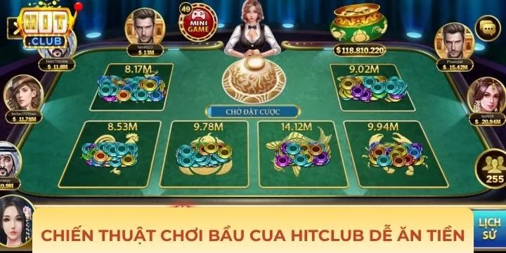Chiến thuật giúp thắng dễ cùng bầu cua Hitclub