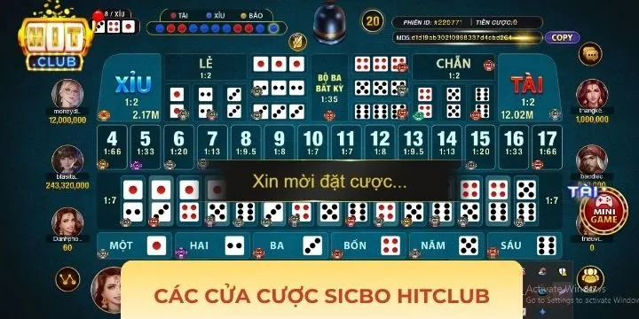 Những quy tắc cần nắm khi tham gia trò chơi Sicbo Hitclub