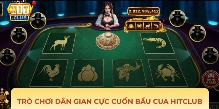 Giới thiệu cách chơi cơ bản của Bầu cua Hitclub