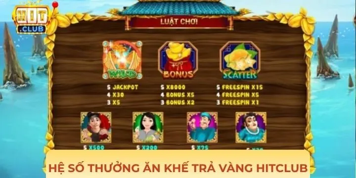 Hướng dẫn cách chơi ăn khế trả vàng Hitclub cực dễ hiểu