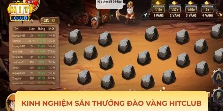 Kinh nghiệm tham gia Đào Vàng Hitclub nhận thưởng giá trị
