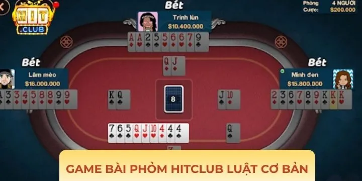 Game thủ nắm bắt luật chơi Phỏm Hitclub từ chuyên gia