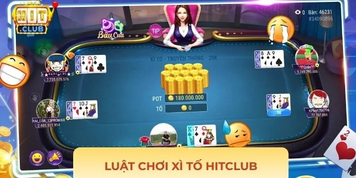 Xì tố Hitclub yêu cầu người chơi tuân thủ nguyên tắc chung