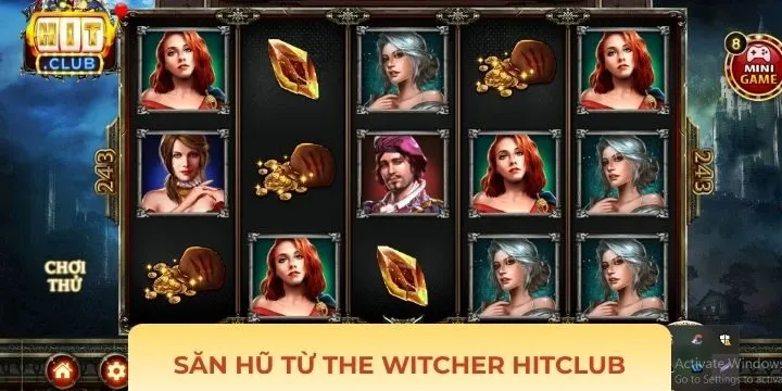 Rinh tiền thắng lớn trong The witcher Hitclub