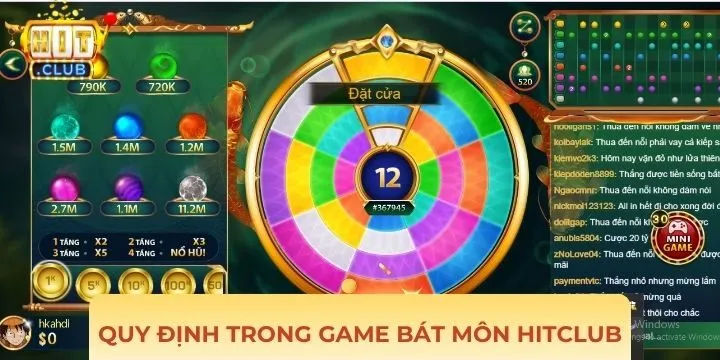 Hướng dẫn cách chơi bát môn Hitclub từ A-Z cho tân thủ 