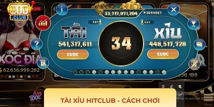 “Tất tần tật” về tài xỉu Hitclub phiên bản mới nhất