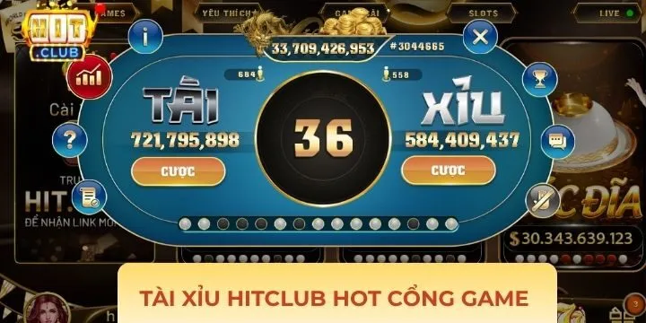 Tài xỉu Hitclub - Siêu phẩm cá cược 2026