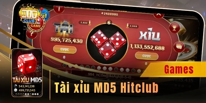 Tài xỉu MD5 Hitclub - Cá cược áp dụng công nghệ cao chuẩn xác