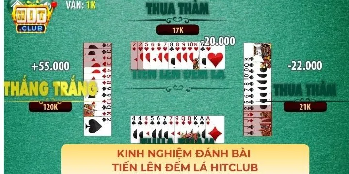 Một số kinh nghiệm tham gia tiến lên đếm lá Hitclub