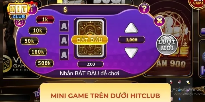 Tham gia Trên Dưới Hitclub kiếm tiền thưởng nhanh chóng