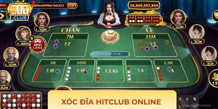 Siêu phẩm xóc đĩa Hitclub siêu đơn giản và được đánh giá cao